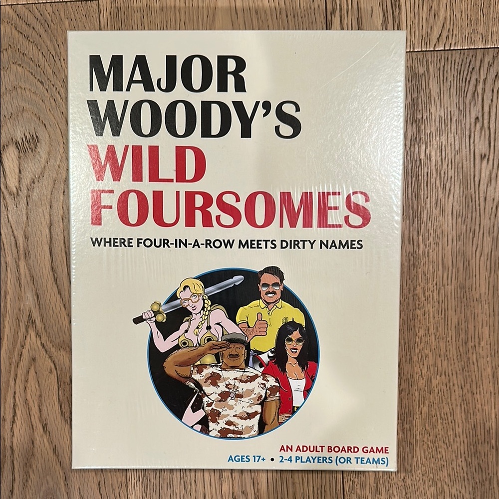 Major Woody's Wild Foursomes Adult Board Game